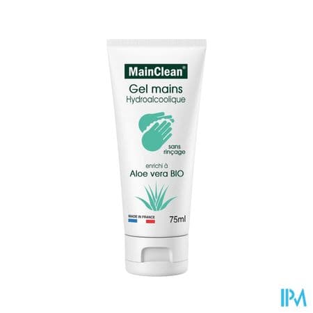 MAINCLEAN GEL HYDROALC ALOE 75ML — Pharmacie Juin