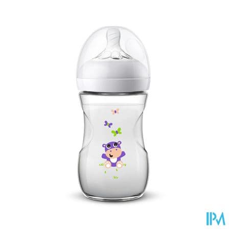 BIB AVENT NATURAL PP 260ML HIPPO — Pharmacie de Bois Lemaitre - Marseille