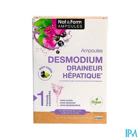 Nat Et Form Ampoule Desmodium Bio 10ml 20