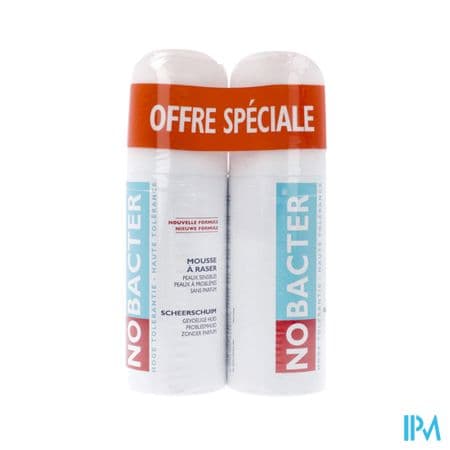 NOBACTER MOUSSE A RASER 150ML X2