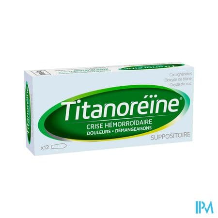 Titanoreine Suppositoire 12