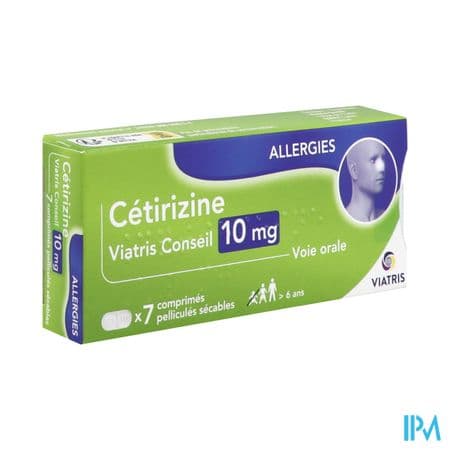 CETIRIZINE 10MG VTS CONS CPR SEC7