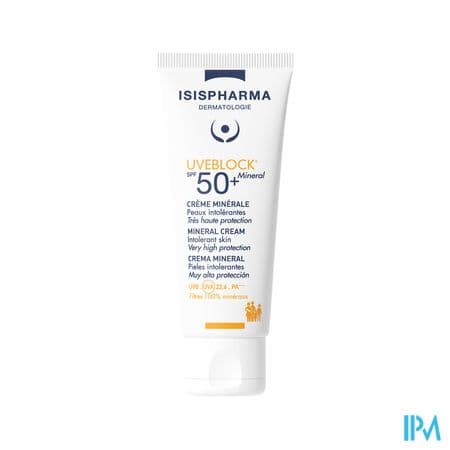 Isispharma Uveblock Spf50+ Creme Minerale 40ml