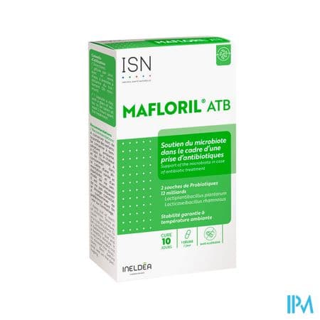 Ineldea Isn Mafloril Atb Soutien Du Microbiote Dans Le Cadre D Une Prise D Antibiotiques Gelule 10