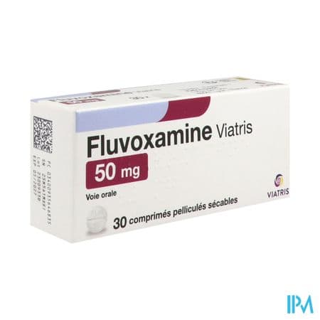 FLUVOXAMINE 50MG VIATRIS CPR SEC30 — Pharmacie centrale de la Villette 93 Pharmacie de garde 24h/24