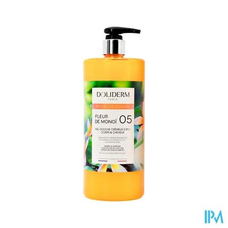DOLIDERM GEL DCH MONOI 1L — Pharmacie de Tamaris