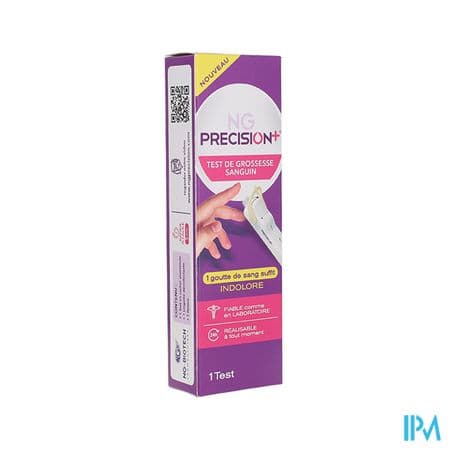 Ng Precision+ Test Sanguin De Grossesse 1 — Pharmacie Lafayette de Douai