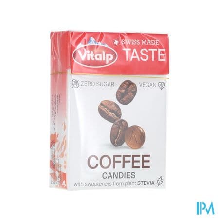 Vitalp Bonbons Sans Sucre Cafe 25g