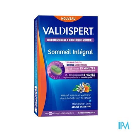 Valdispert Sommeil Integral Comprime Bicouche 30