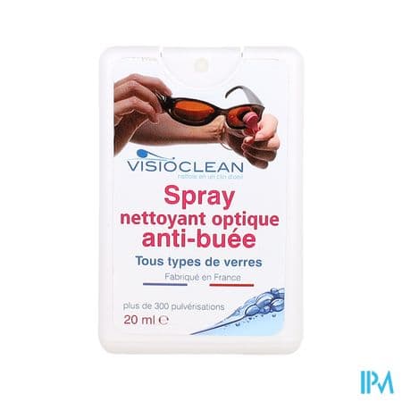 Visioclean Pince Pour Nettoyage Lunettes Avec Mousse
