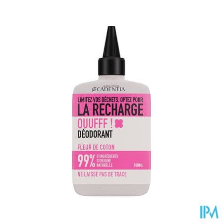 CADENTIA OUUFF DEOD RECH 100ML — Pharmacie Bellevue Aix-en-Provence