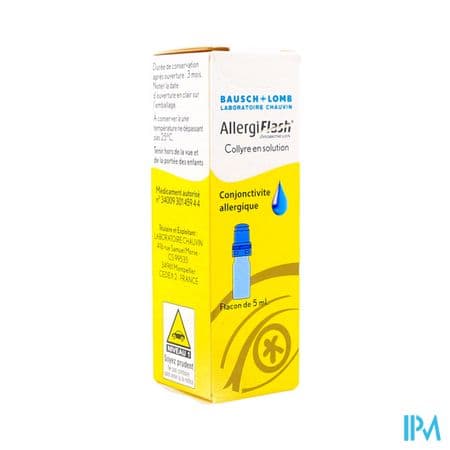 ALLERGIFLASH 0,05% COL FLACON 5ML