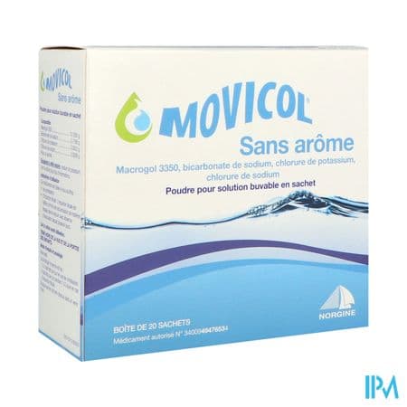 MOVICOL SANS AROME SACHET 20