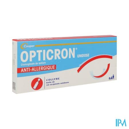 Opticron Collyre Unidose 0ml35 10
