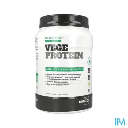 NHCO VEGE PROTEIN VANILLE 750 G — Grande Pharmacie Libourne