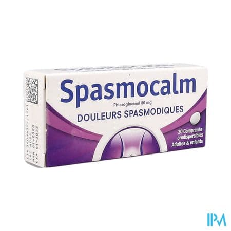 Spasmocalm 80mg Comprime Orodispersible 20