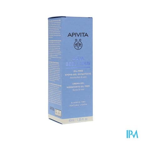 APIVITA AQUA BEE GEL CR 40ML — Pharmacie Cannes Riviera
