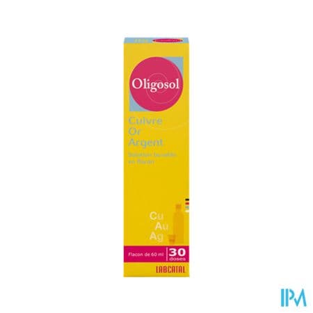 OLIGOSOL CU-OR-AG FL 60ML — Pharmacie Val de l'Aurence Limoge