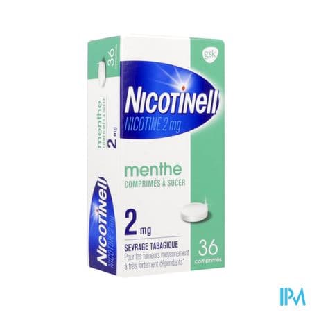Nicotinell Menthe 2mg Comprime A Sucer 36