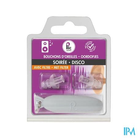 Plic Audio Protection Auditive Pour Soiree + Filtre