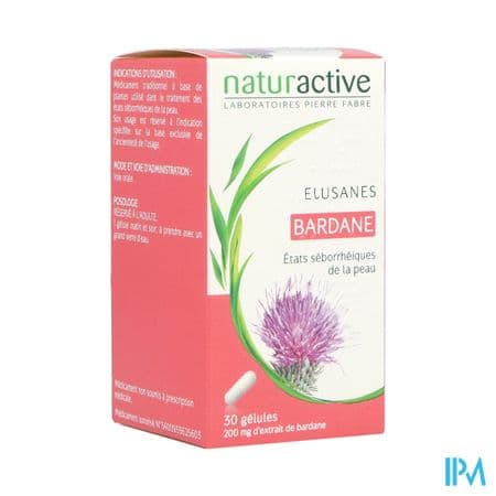 BARDANE 200MG ELUSANES GELULE 30 — Pharmacie porte de la villette