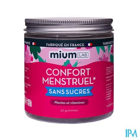 Mium Lab Confort Menstruel Sans Sucre Gummies 42 — Pharmacie du Médoc