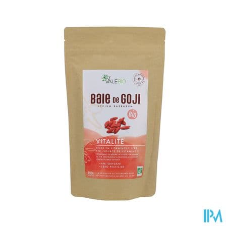 VALEBIO BAIE DE GOJI BIO 150G — Pharmacie Monge