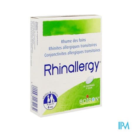 Rhinallergy Comprime A Sucer 40