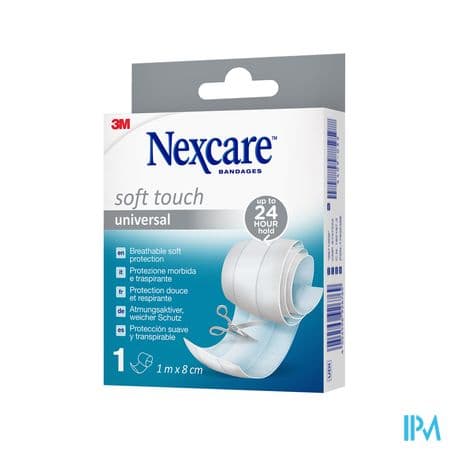 3m Nexcare Soft Touch Bande 1m X 8cm