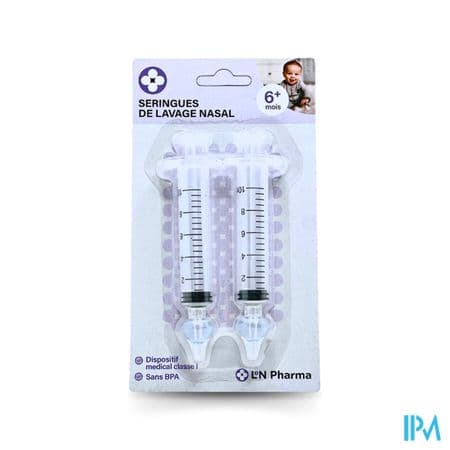 L2n Seringue Nasale Bebe Sans Bisphenol X2