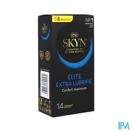 PRESERV SKYN ELITE EXTRA LUB 10+4