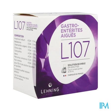 Lehning L107 Solution Buvable Gouttes 30ml