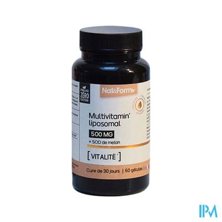 NAT&FORM MULTIVITAM LIPOSOM GELU60