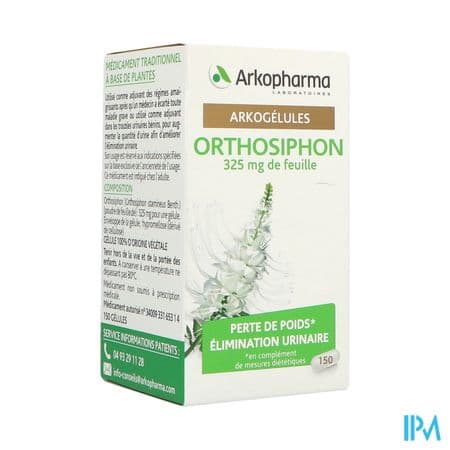 Arkogelules Orthosiphon Gelule 150 — Nouvelle Pharmacie Serrier