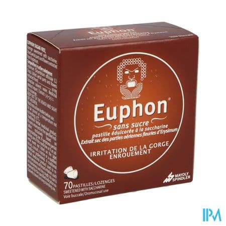 Euphon Sans Sucre Pastille 70 — PHARMACIE DE LA GARE Nancy