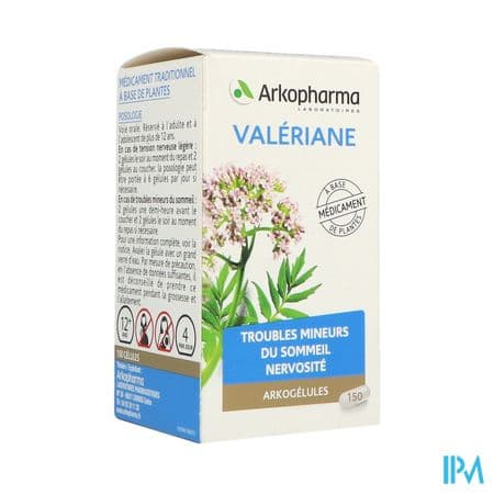 Arkogelules Valeriane Gelule 150 — Nouvelle Pharmacie Serrier