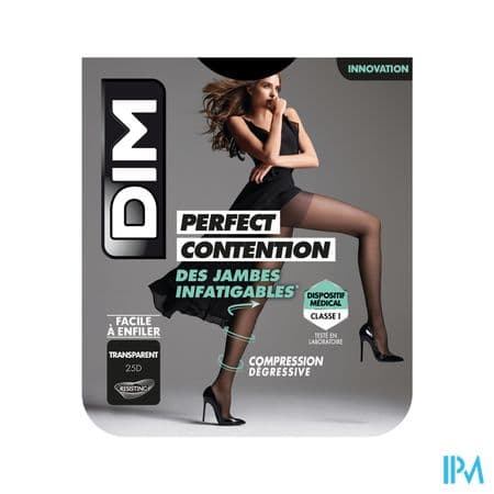 DIM COLL PERFECT TRANSP NOIR T3