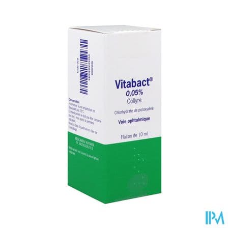 Vitabact 0.05 Pour Cent Collyre 10ml