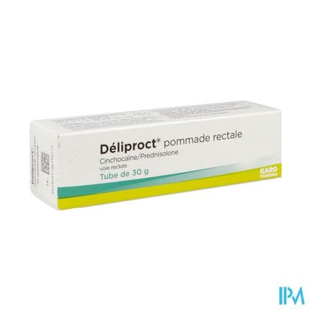 Deliproct Pommade Rectale 30g — Pharmacie Pharmavance Puteaux