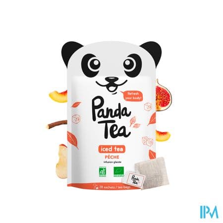 PANDA TEA ICED TEA PEACH SACH 28