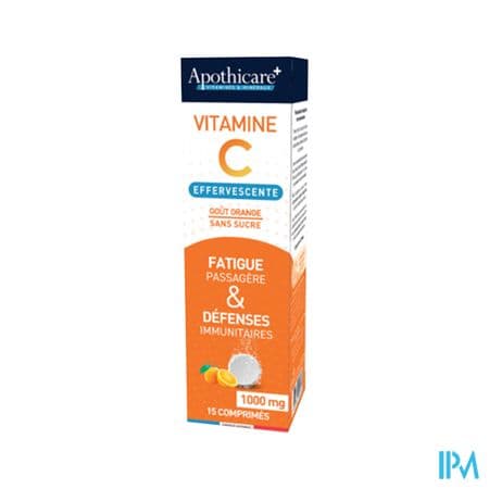 APOTHICARE VIT C 1G CPR EFFERV 15