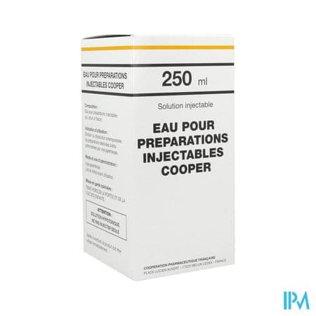 Cooper Eau Ppi Solution Injectable 250ml 1