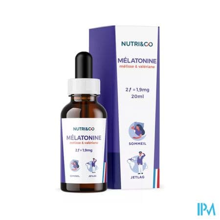 NUTRI&CO MELATONINE 20ML
