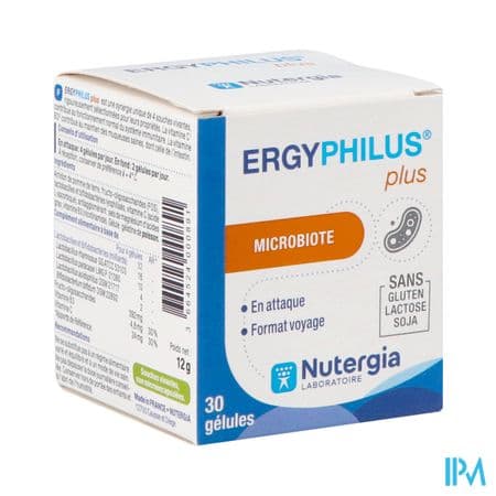 Nutergia Ergyphilus Plus Formule Optimisee Gelule 30