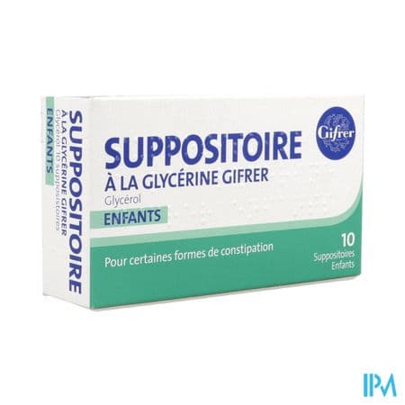 GLYCERINE SUP ENF GIFRER 10 — Pharmacie du Grand Châtelet