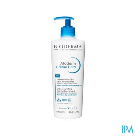 Bioderma Atoderm Creme Nourrissante 500ml — Pharmacie Pharmavance Puteaux