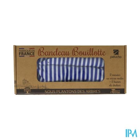 Pelucho Tour De Cou Bouillotte Microondes Naturel