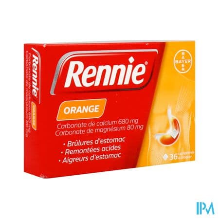 RENNIE ORANGE CPR A CROQUER 36 — Pharmacie La Bonne Mère