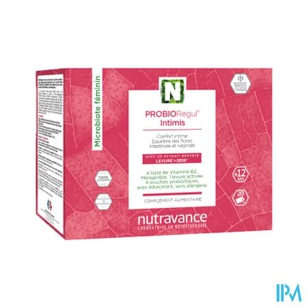 Nutravance Probioregul Intimis 20 Sachets — Pharmacie Lillenium Lille by Nexum