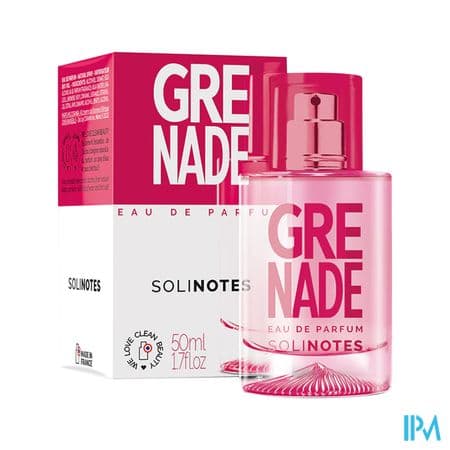 Solinotes Eau De Parfum Grenade Vaporisateur 50ml